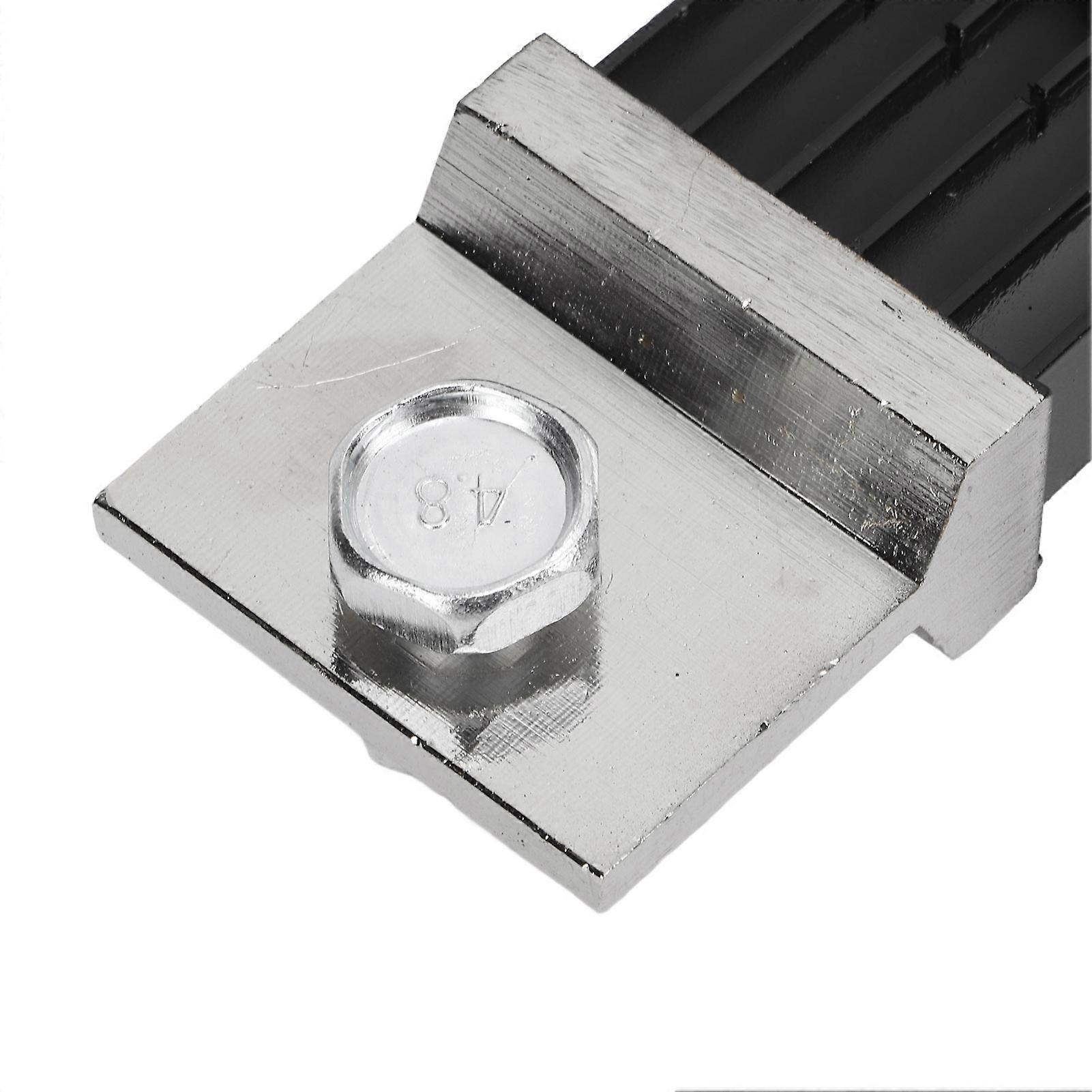 4pcs 75mV DC Current Shunt Resistor Resistance Manganese Copper Alloy for Ammeter Shunt FL2 600A
