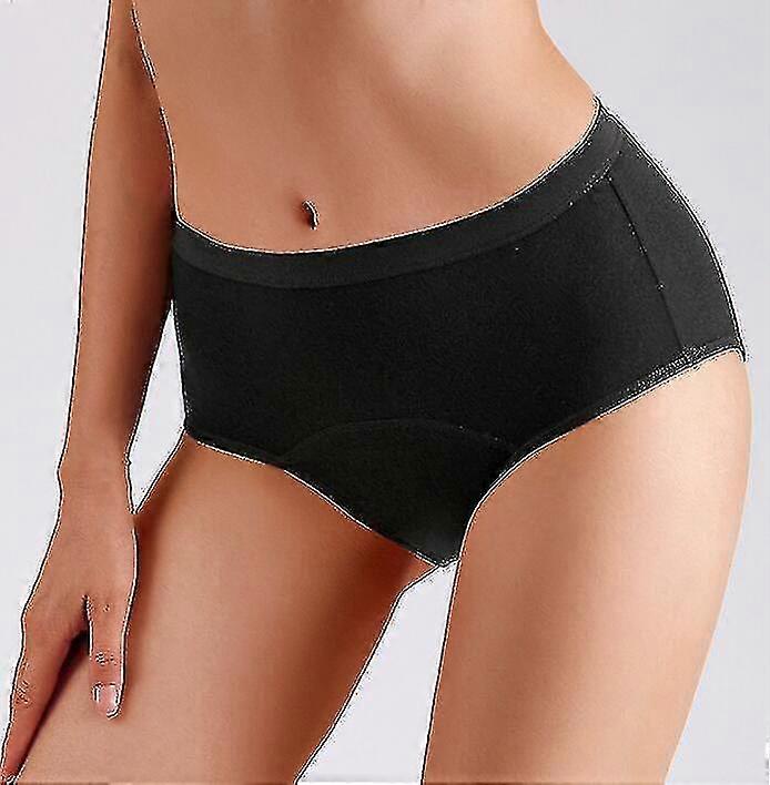 5 st mensunderkläder för kvinnor läckagesäkra bomullsunderkläder för kvinnor