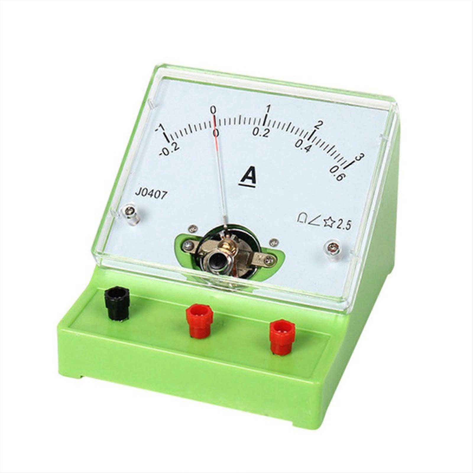 DIY Ammeter Voltmeter / Volt Meter Physical Lab Elektrisk kretsexperimentutrustning för gymnasieelever