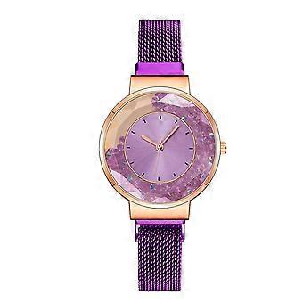 Women Fashion Watch Clock Stainless Steel Casual Dress Wrist Crystal Jewelry