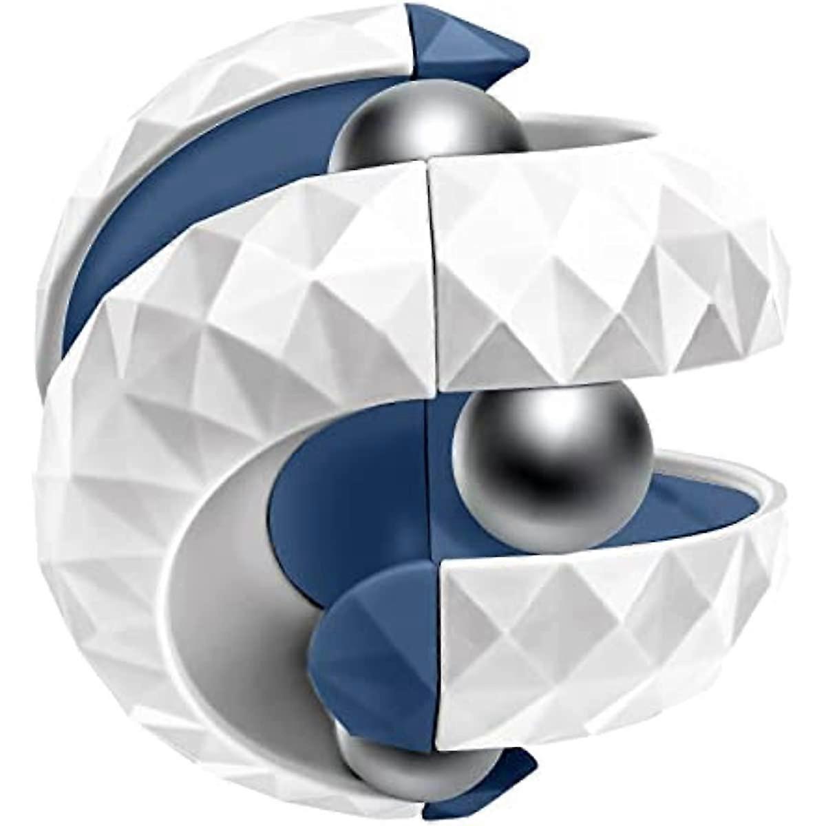 Track Pinball Finger Spinner Rotating Cube Bead Orbit Ball Maze Ball Anxiety Relief and Stress Relief Fingertip Gyro Toy Educational Puzzle Games