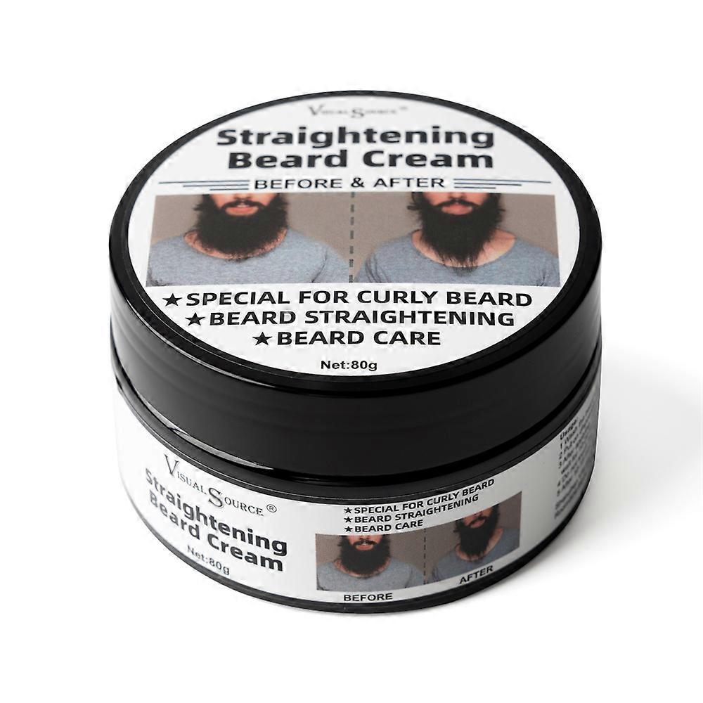 1-3pcs Beard Straightening Cream, Hydrate, Smooth, Adds Shine & Tames