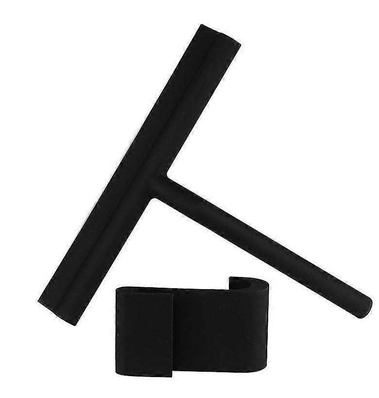 Mola Black Silicone Bathroom Squeegee