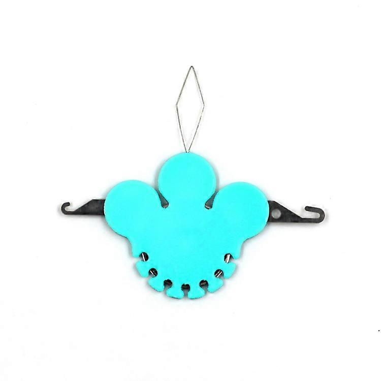 2 Pcs Needle Threader, Plastic DIY Threader, Plastic Needle Threader for Sewing, Cross Stitch Needle Threader, Thread Sewing Needle Threader, for Hand