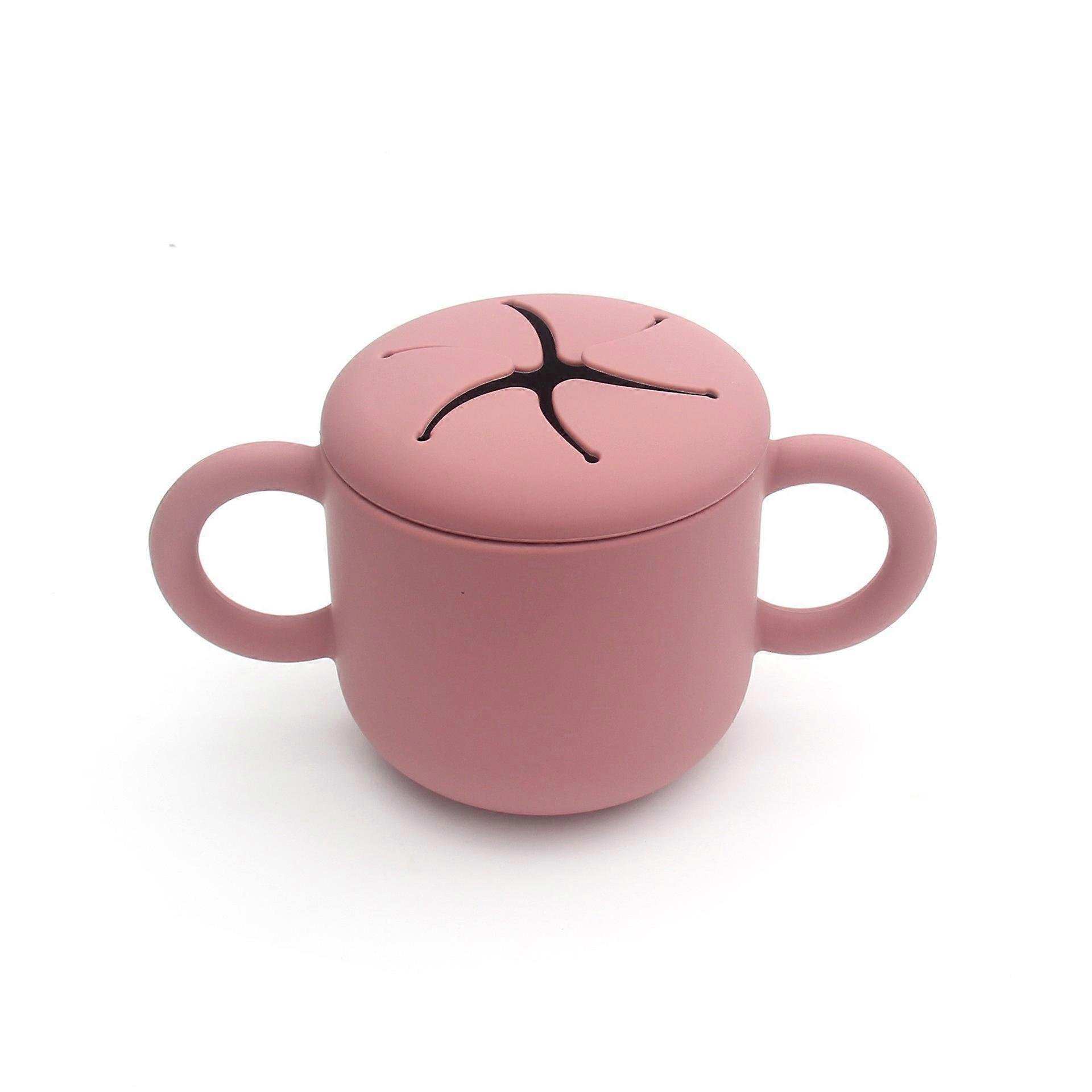 Silicone Snack Cup  Spill Proof Food