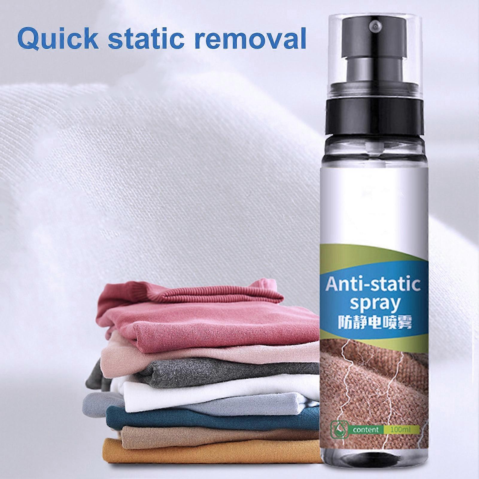 100ml Wrinkle Release Spray User-friendly Natural Liquid All-Purpose Clothes Fabric Static Removing Spray for Home KAESI