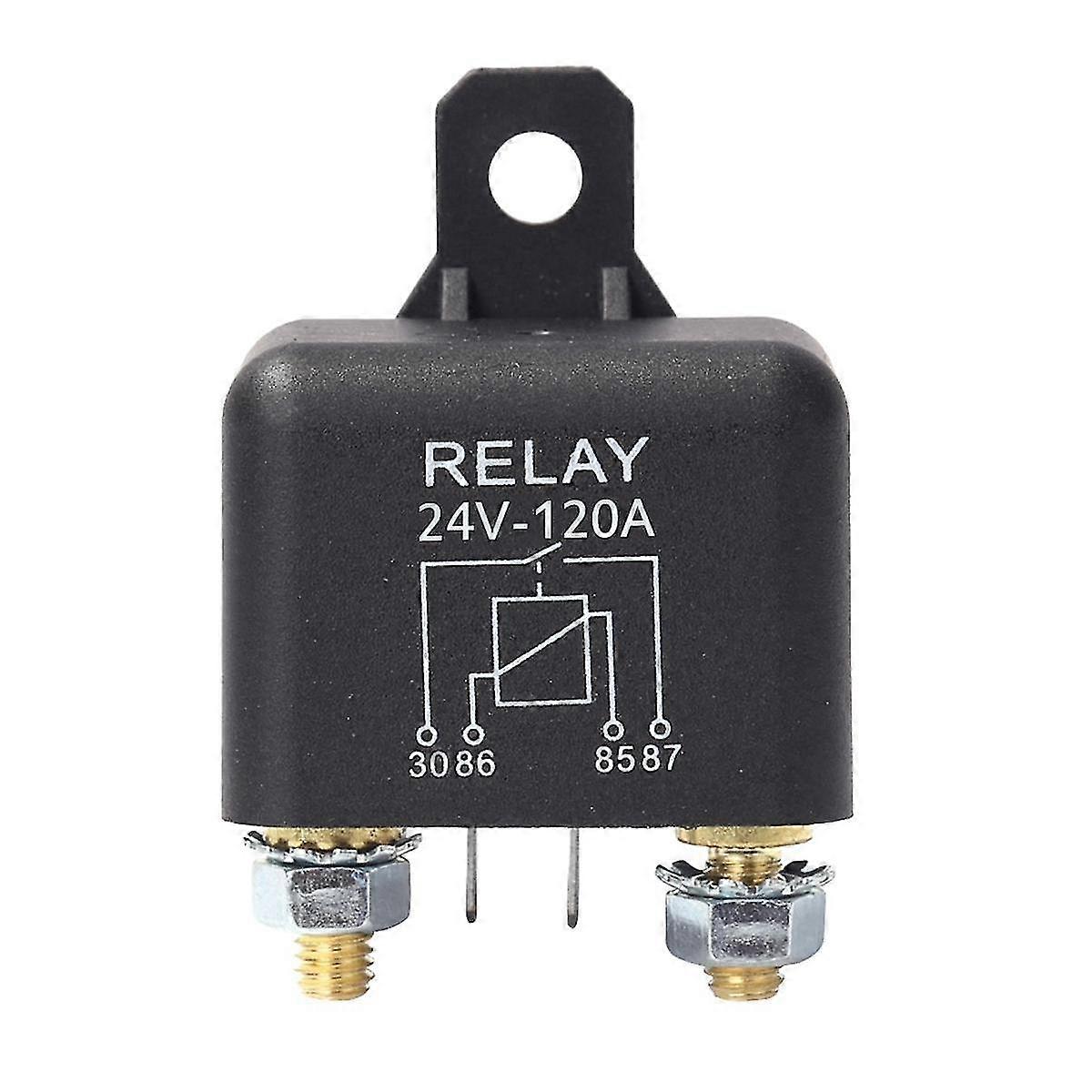 Relais de remplacement pour moteur de voiture, camion, automobile, 24 V, 120 A, type continu