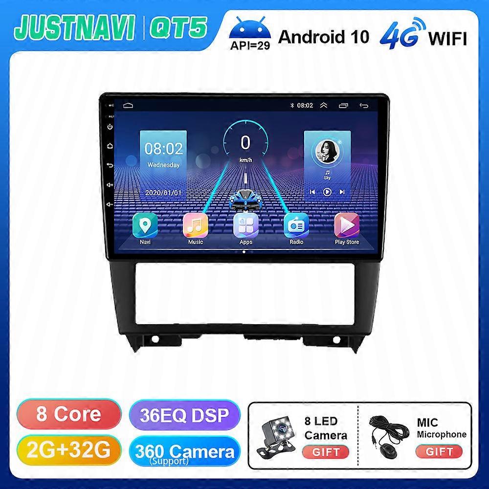 QT5 Pour Nissan Cefiro 2 A32 1994-2000 Android Autoradio IPS Écran Lecteur multimédia GPS Navigation Unité principale 2Din 4G WIFI Non DV