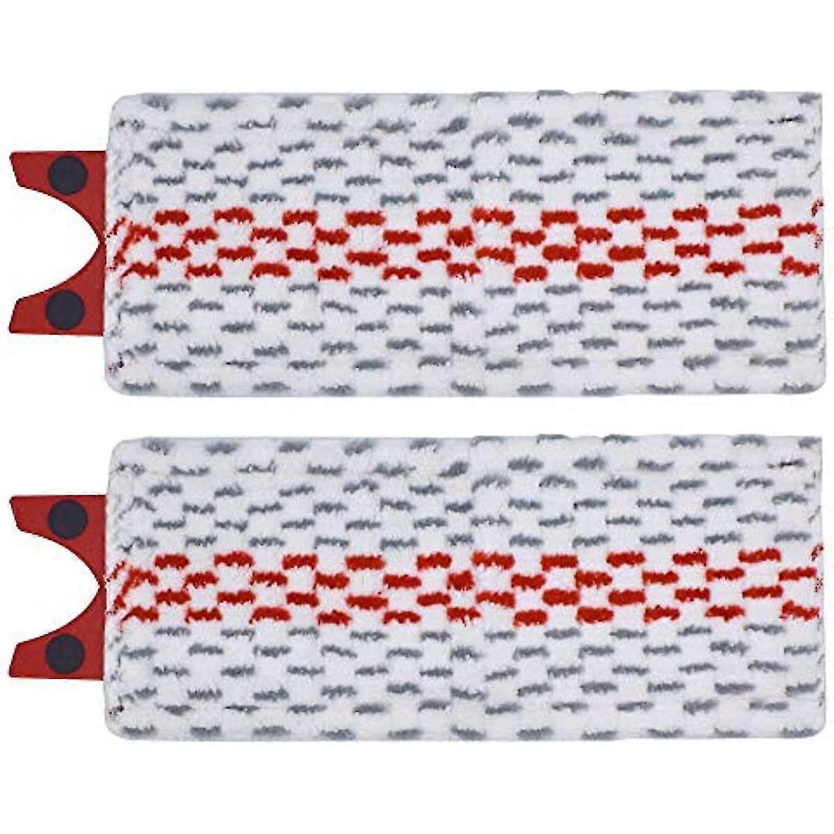 2 件装超细纤维地板拖把垫与 Vileda Ultramax 拖把笔芯兼容 1417 x 551 英寸36x14 厘米兼容 Ultramax 拖把笔芯