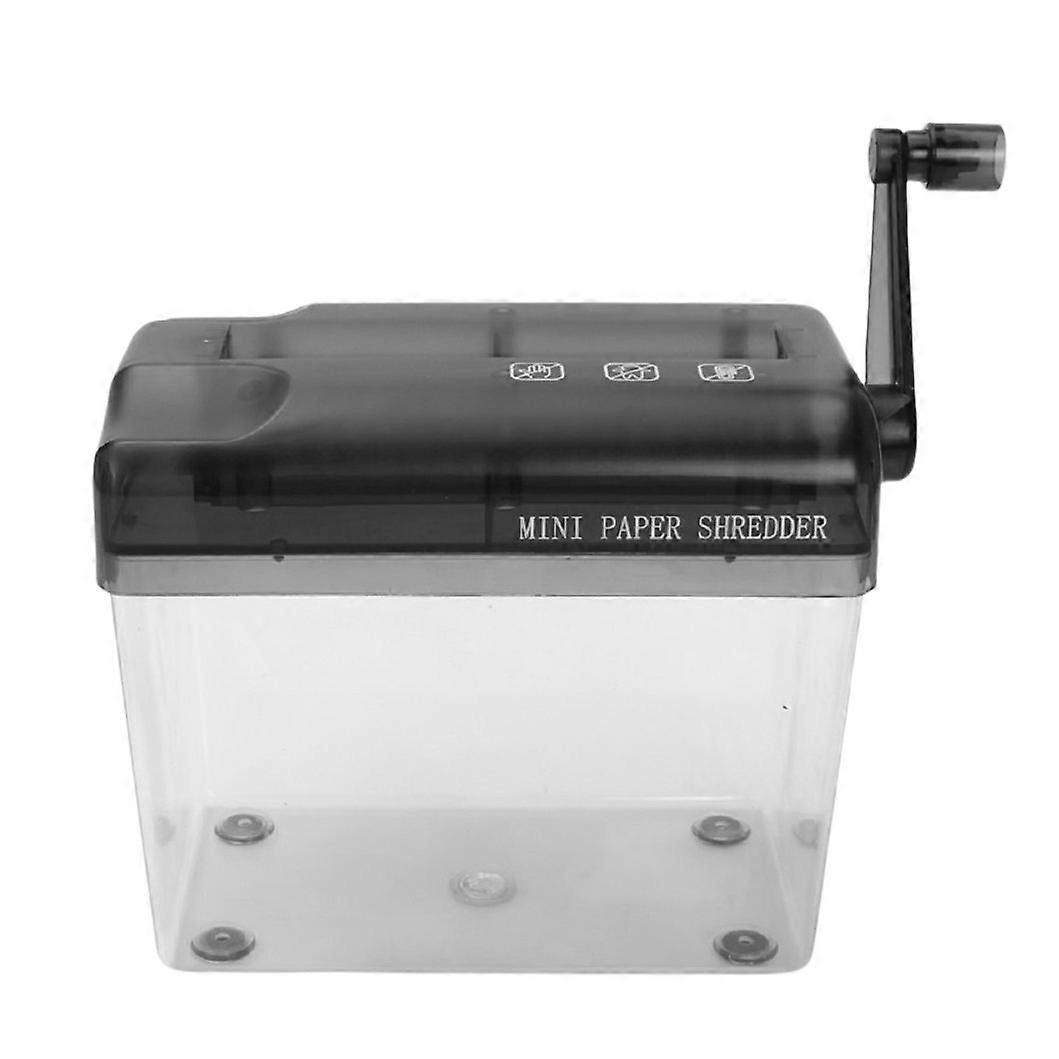 Mini Hand Shredder Portable Paper Shredder A6 Manual Shredder Documents Paper Cutting Tool Home Off