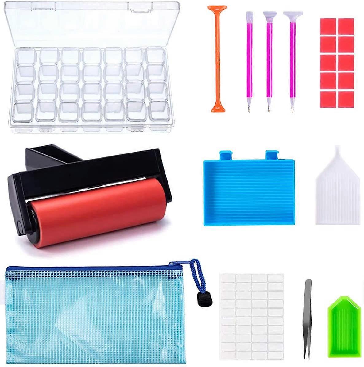 5D Diamonds Painting Tools  Accessories Kits 22 Pieces with Diamond