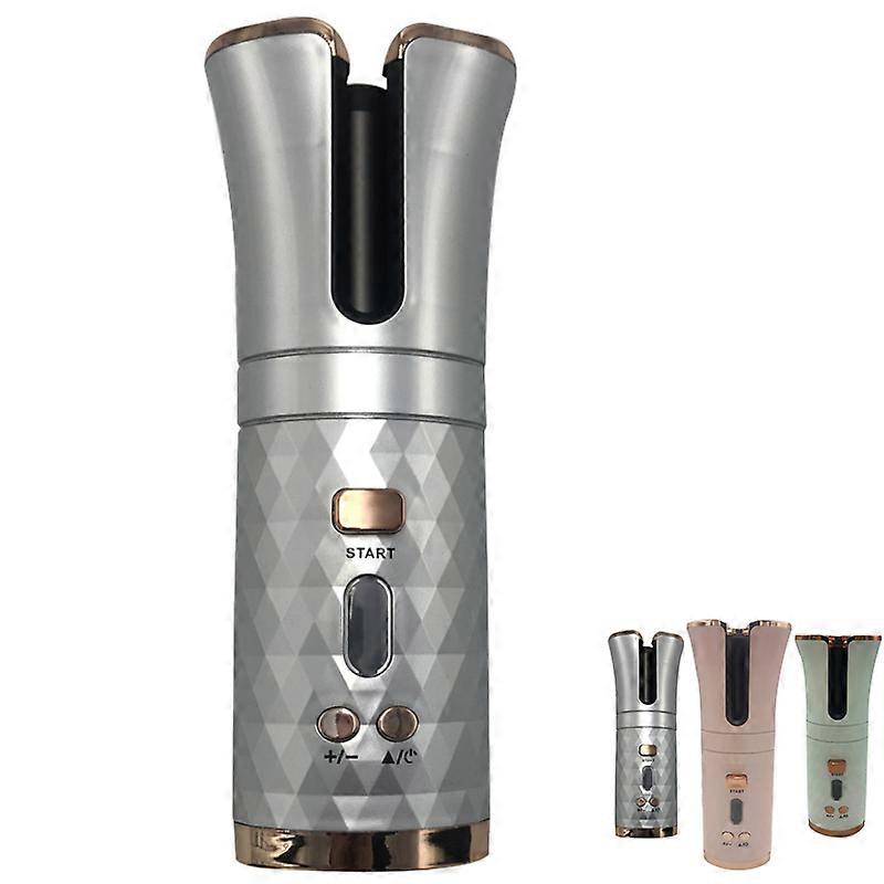 Rizador de aire cerámico giratorio automático LCD inalámbrico