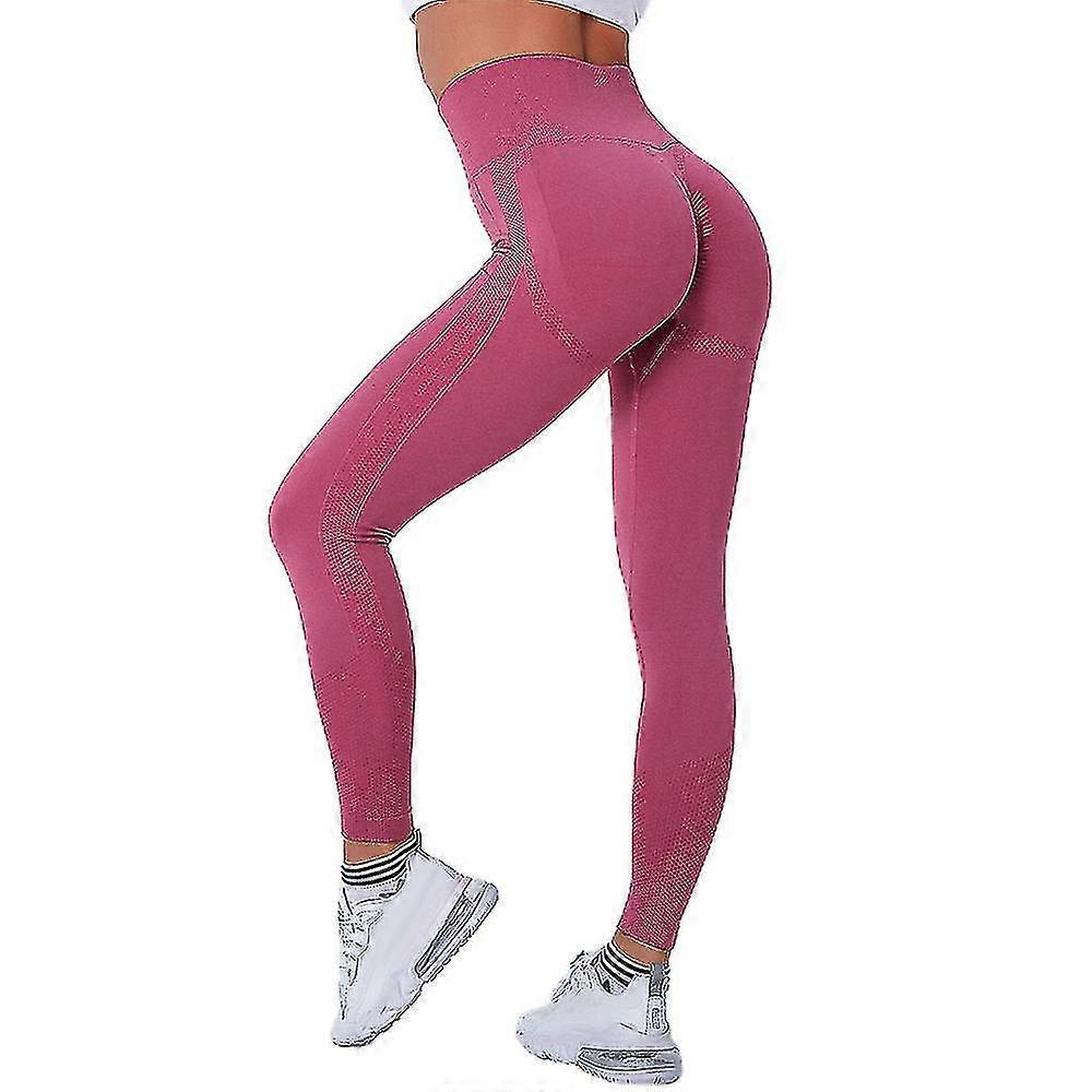 Leggings de gimnasio de cintura alta para mujeres Estiramiento de cuerpo entero Fitness Sport Yoga Pantalones de yoga