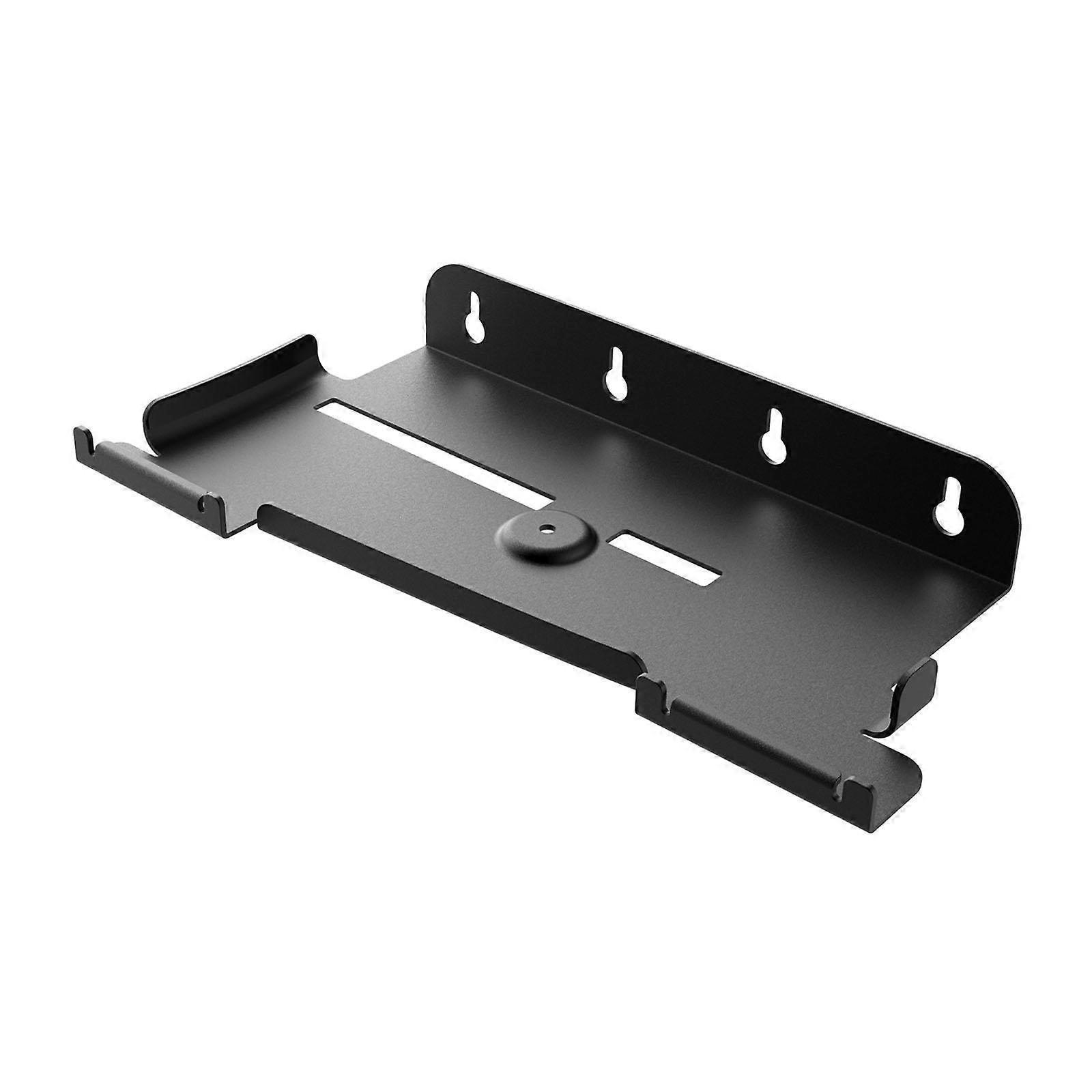 Wall Mounted Console Bracket Set Detachable Practical Easy Install Host Rack Black