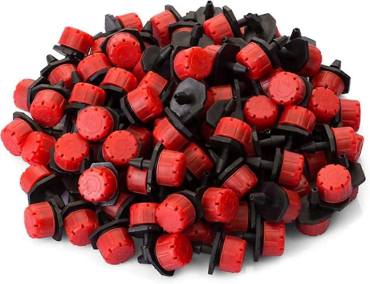 200pcs Adjustable Irrigation Dripper Automatic Drip Watering System Micro Sprinklers Drippers-WG