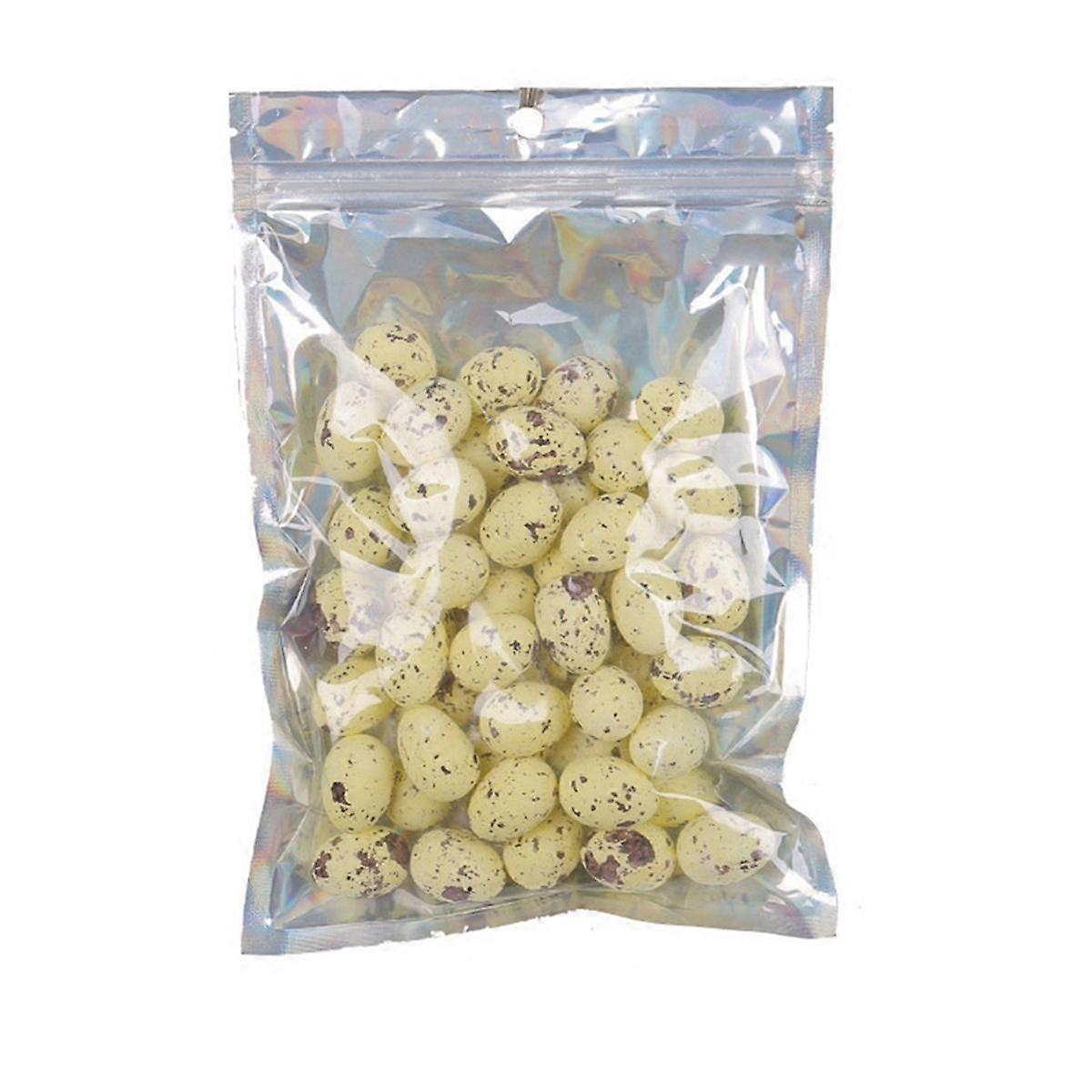 Påskdagen Färgglada Ägg Krukväxt Fläckiga Ägg Bonsai Påsk Skrivbordsprydnader Dekor för hemmet 2024 Stil 4, 1Set