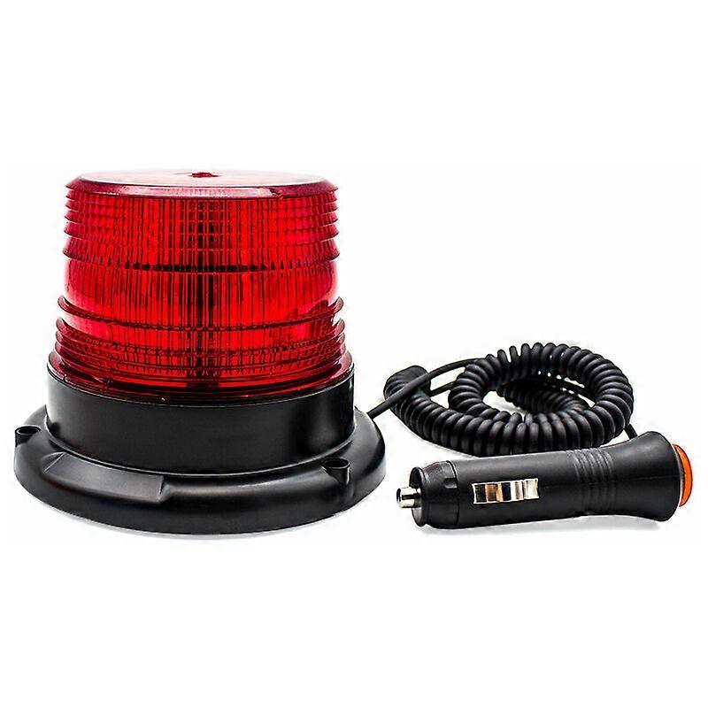 Gyrophare LED, feux de signalisation d’urgence pour véhicule automobile Rechargeable (Rouge)