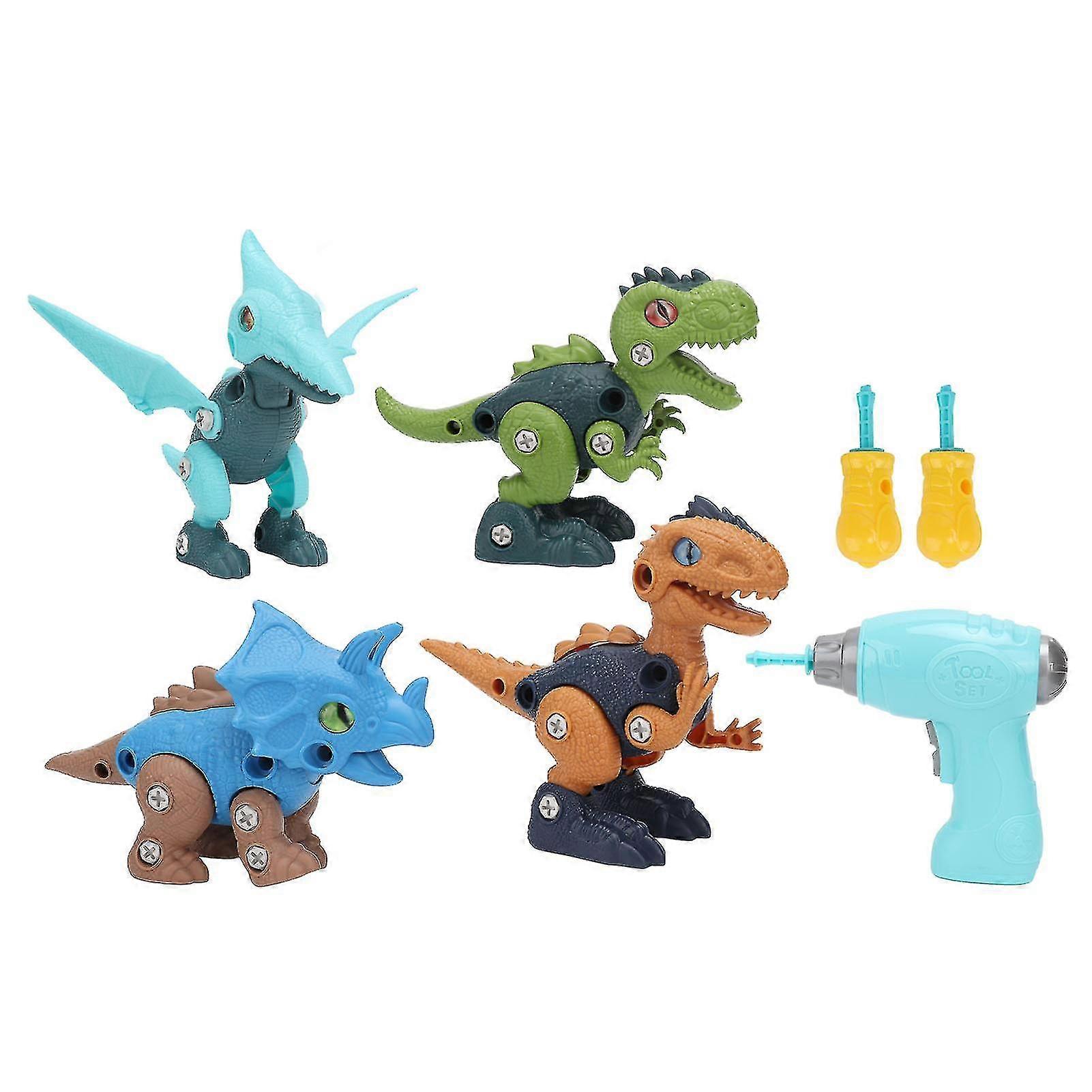 Educational Building Toys Dinosaur for Children - DIY Movable Joint Assembly and Disassembly