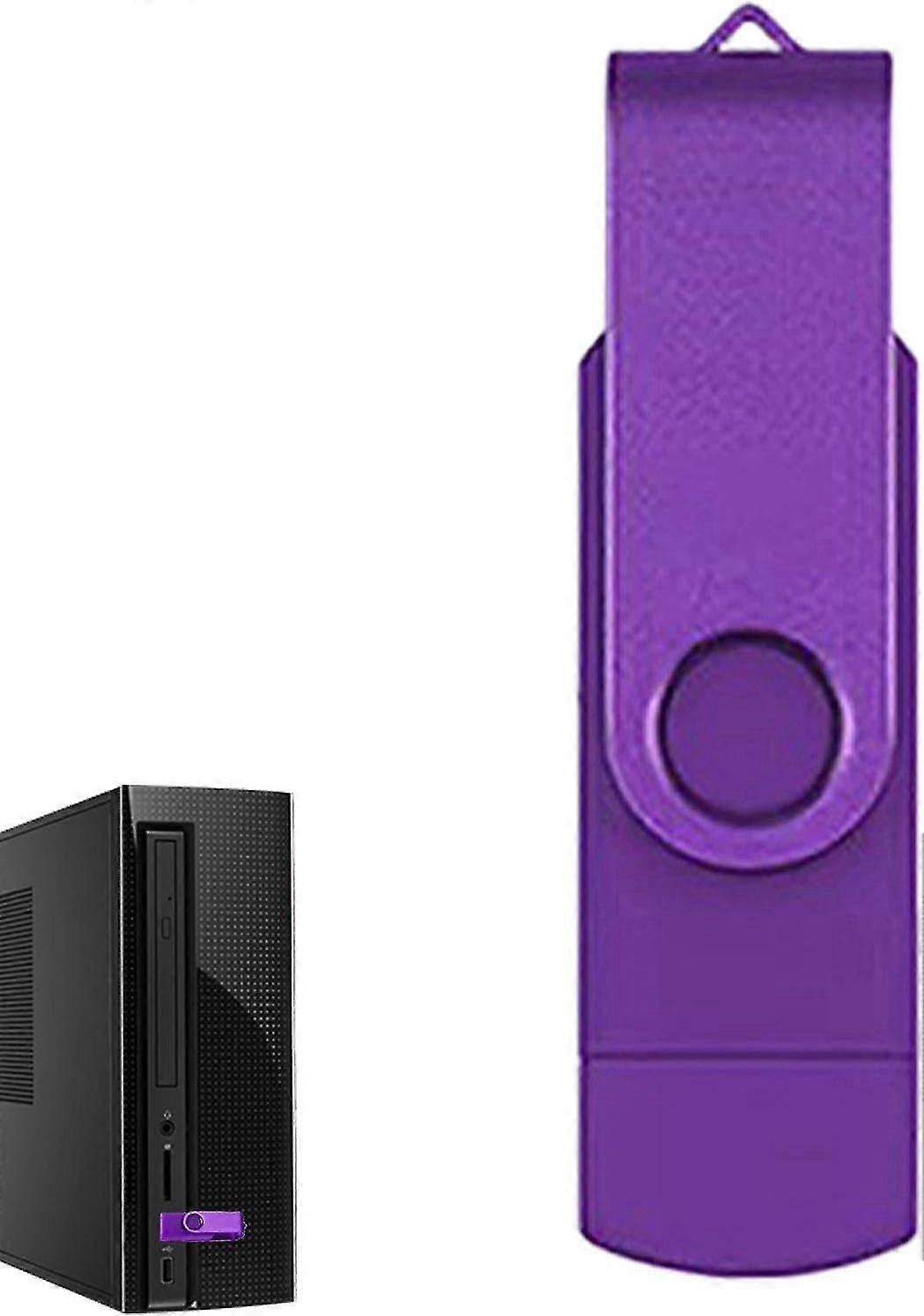 32GB Swivel USB Flash Drive - High Speed Data Storage for PC, Laptop, Mac - Ultra Fast and Portable