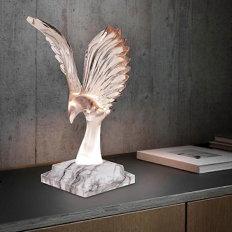 Crystal Eagle Table Lamp Led Light