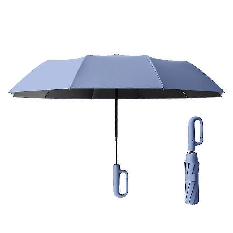 Automatic Rain Or Shine Umbrella Forward Blue 125cm