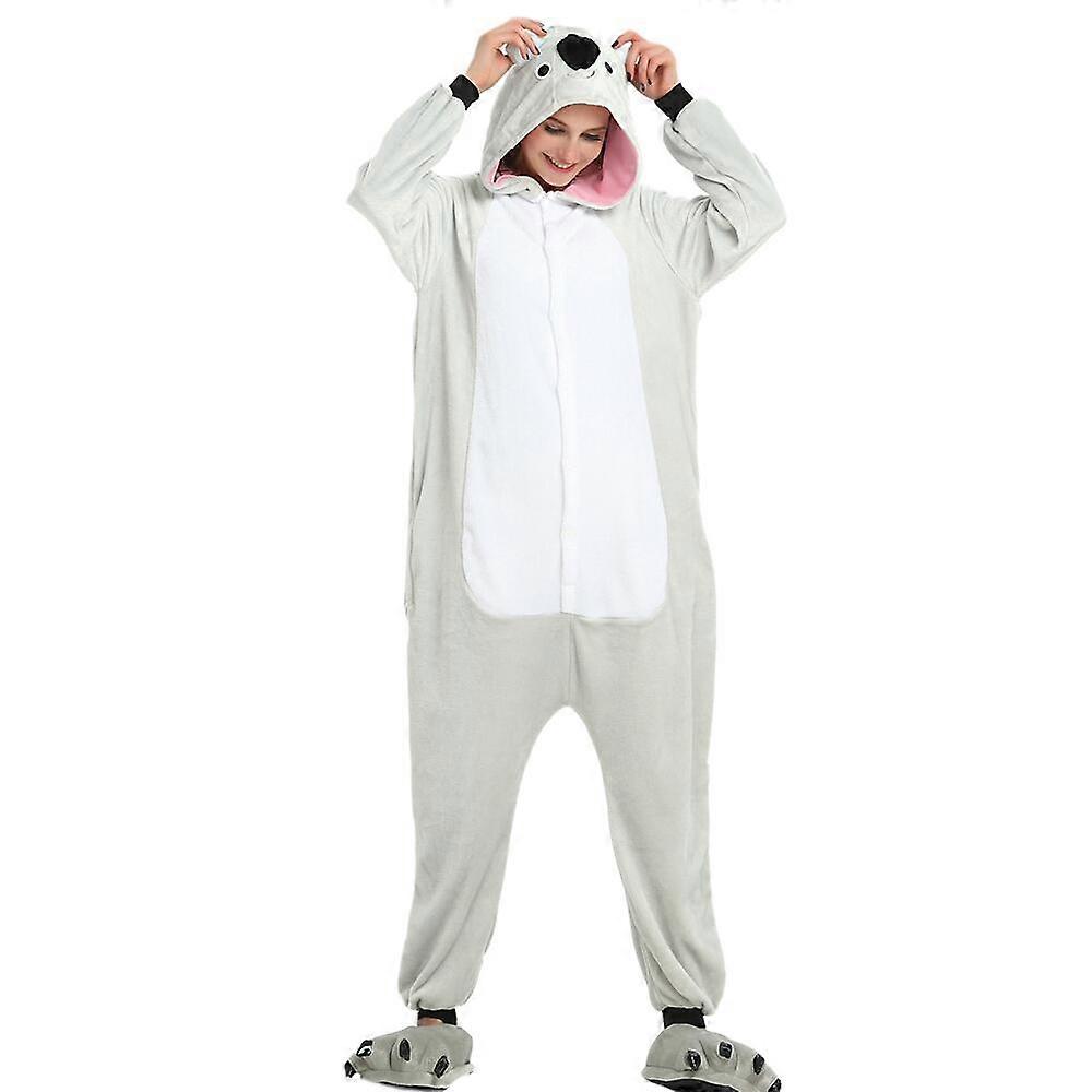 ILWHE Koala Jumpsuit djur pyjamas Kostym