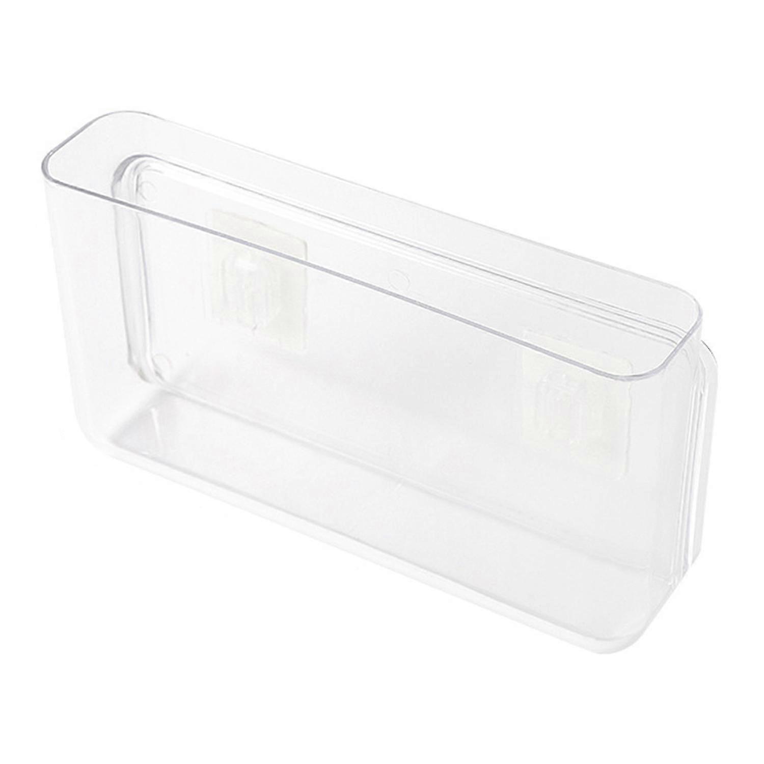 Storage Rack Lightweight Decorative Simple Transparent Storage Holder Wall-mounted Shelf for Bathroo-ZZY