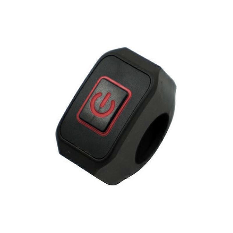 22mm 12v Motorcycle Handlebar Switch Electric Star Pressure Waterproof Control Switch Button with Led Light
