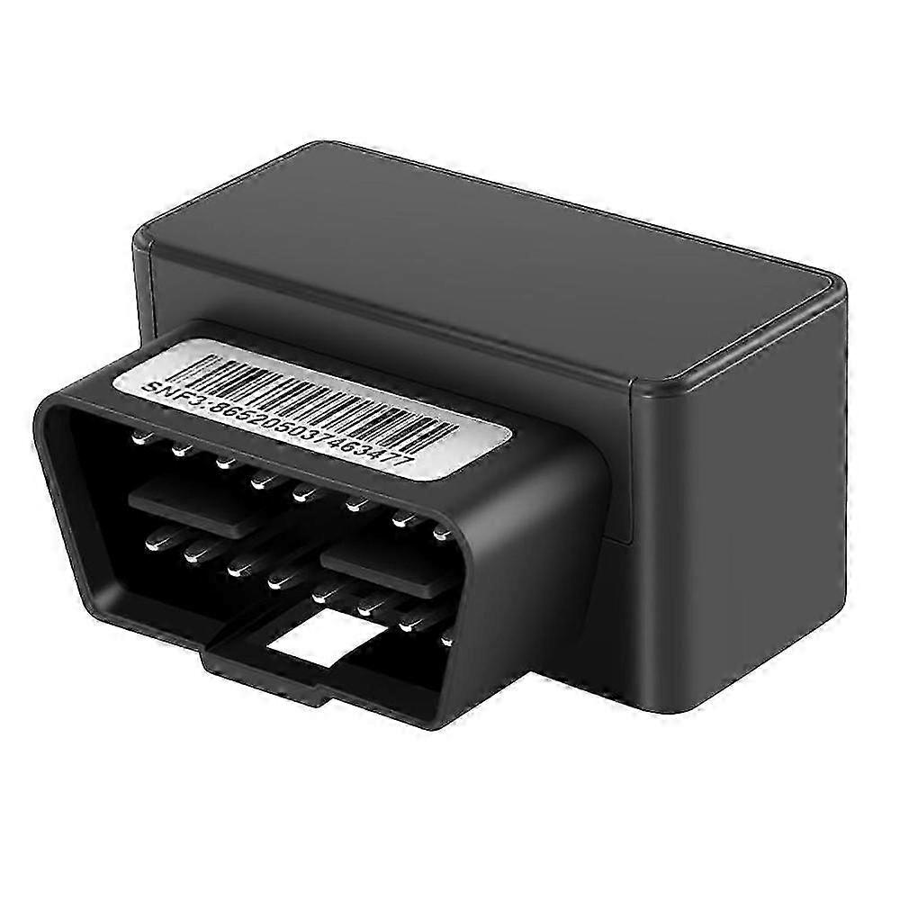 OBD GPS Tracker Auto Tracker Echtzeit-Tracking Sprachmonitor Mini GPS Locator Schock & Plug-Out Alarm APP Schwarz