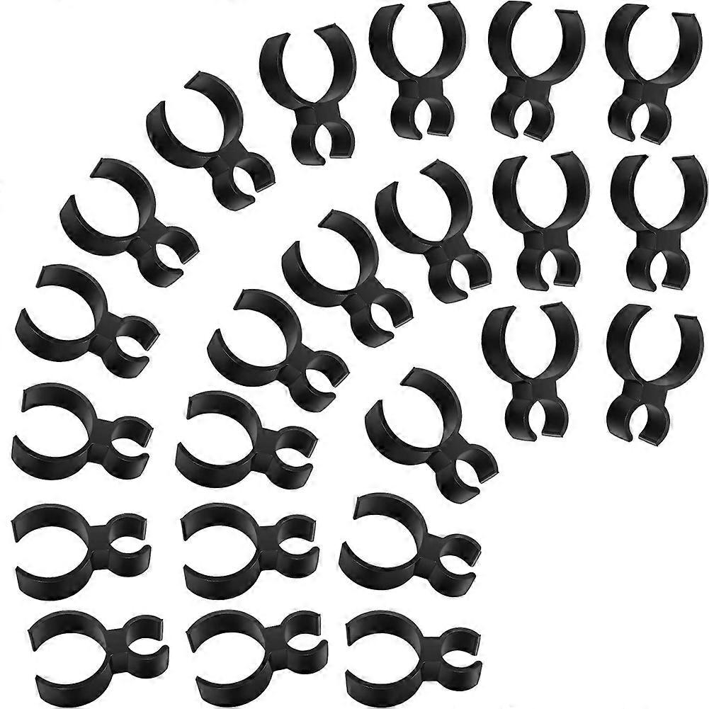 Samppanjapullon pidikkeet Samppanjapullon yhden pidikkeen turvapidikkeet kynttilälle (24 kpl)