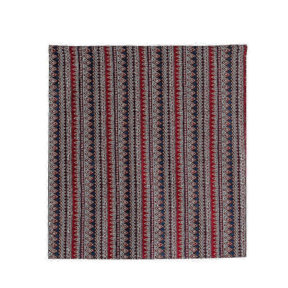Semi-sheer Triangle Window Curtain