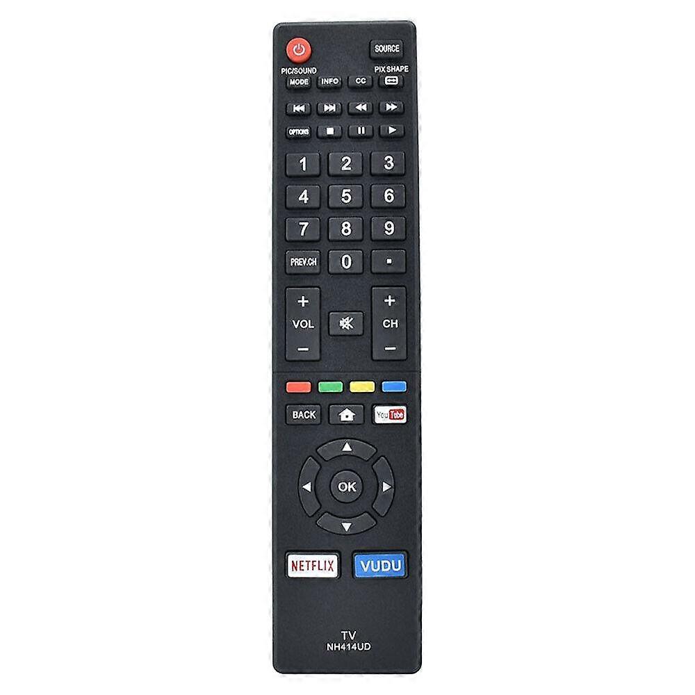 New NH414UD For Sanyo TV Remote Control Netflix Vudu FW43C46F FW50C76F FW55C46F