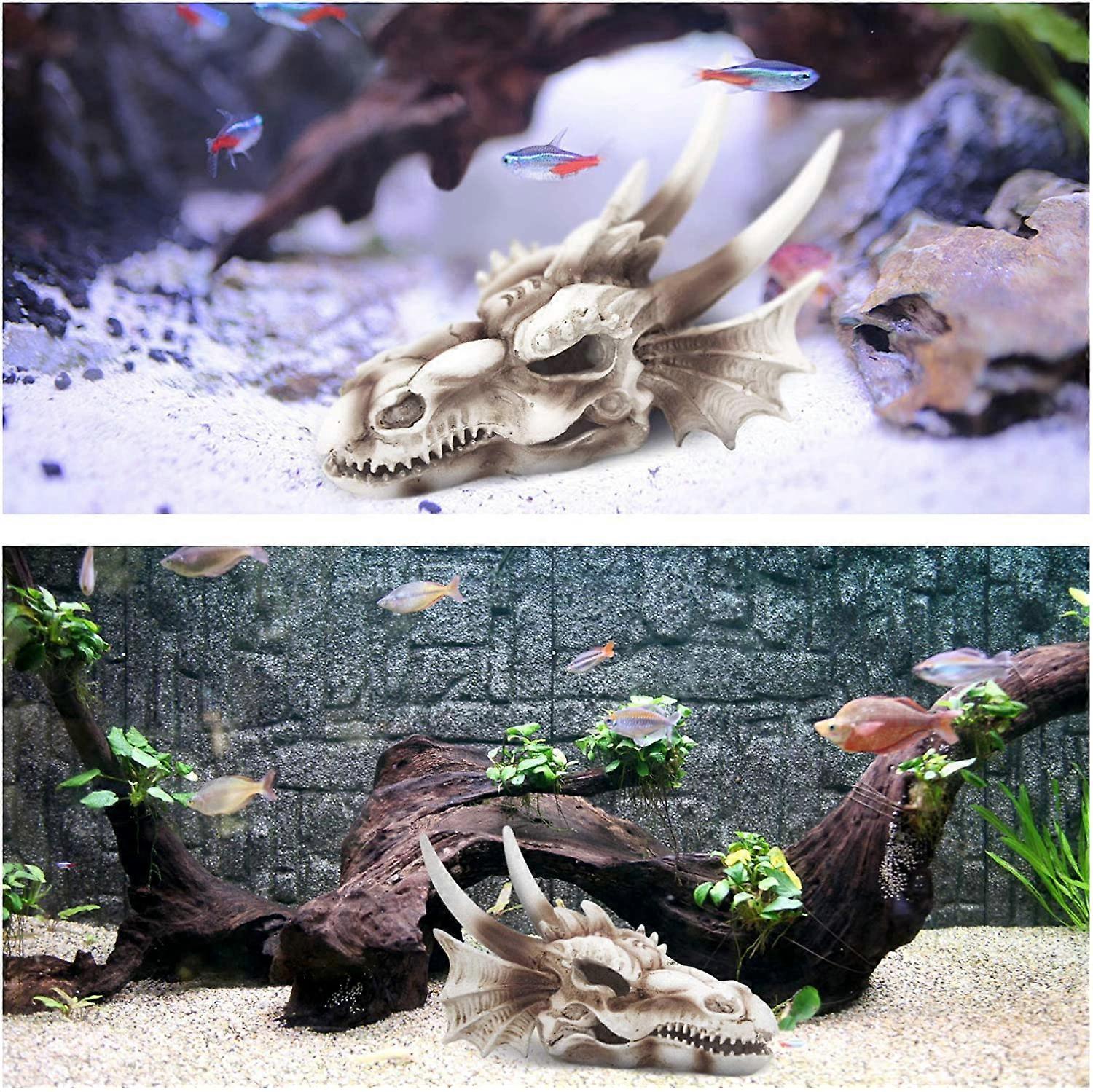 dragon fish tank accessories livelyfish Sandstone Chinese Statues, Aquarium Decorations Asian Garden Home Office Tabletop Small Decor for Wealth Success Lucky,A : Pet Supplies Only at PetSmart. Chinese Dragon Aquarium Fish Tank