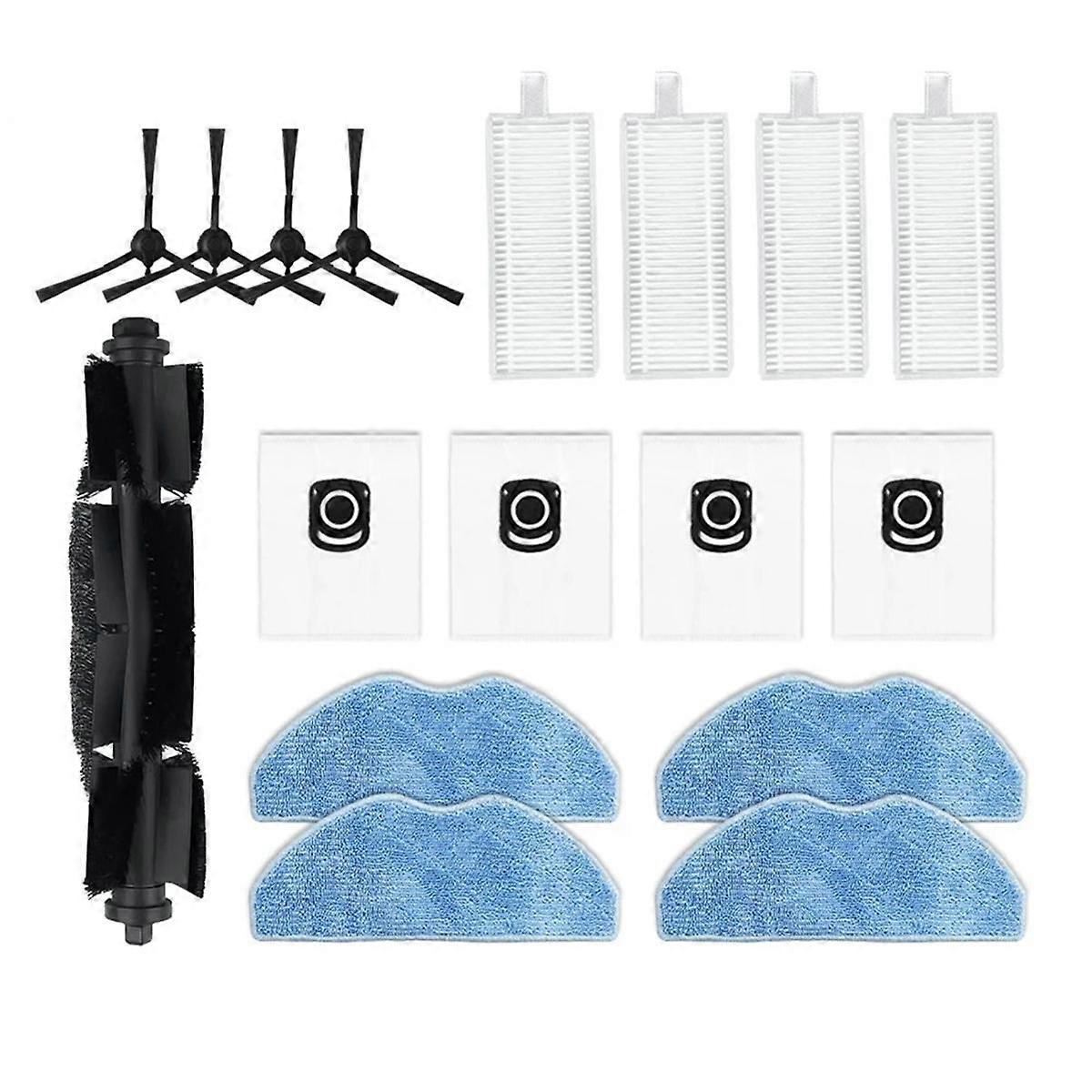 For X-Plorer Serie 75 S+ RG8597W robotstøvsuger HEPA-filter, mopp, støvpose, reservedeler og tilbehør