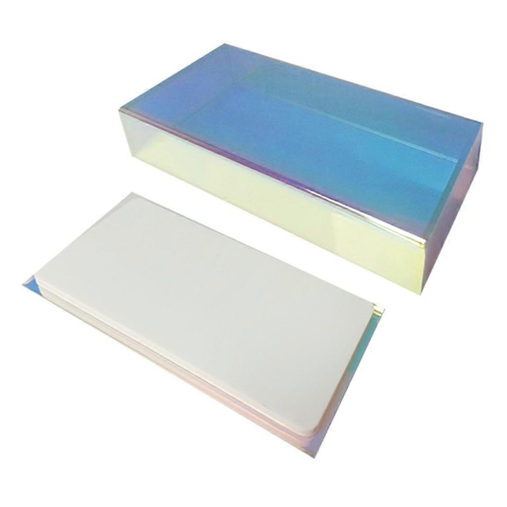 Acrylic Eyelash Display Box Single Layer Eyelash Organizer Makeup Container
