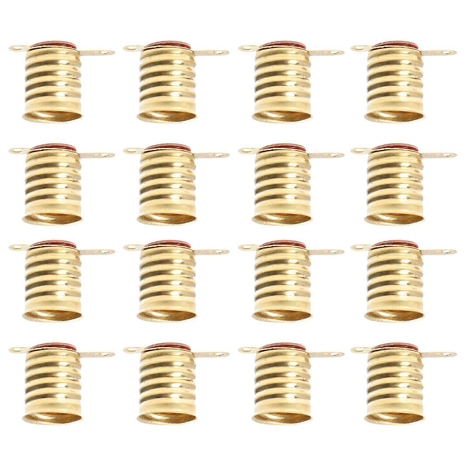 25pcs Mini Bulbs Light Base Socket E10 Lamp Base Holder Experiment Accessories