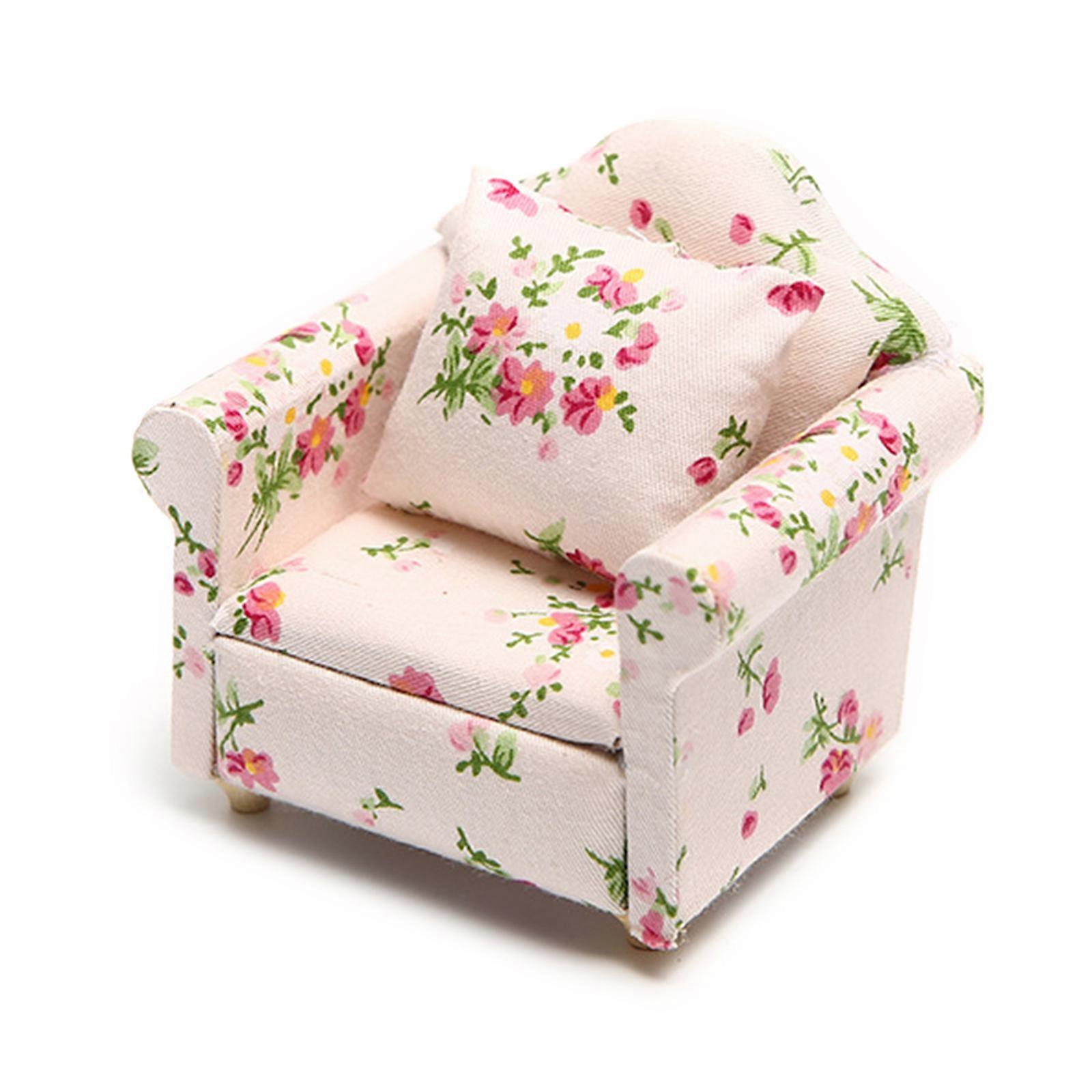 Baking Accessories Table Decoration Miniature Sofa Stool Interactive Playset