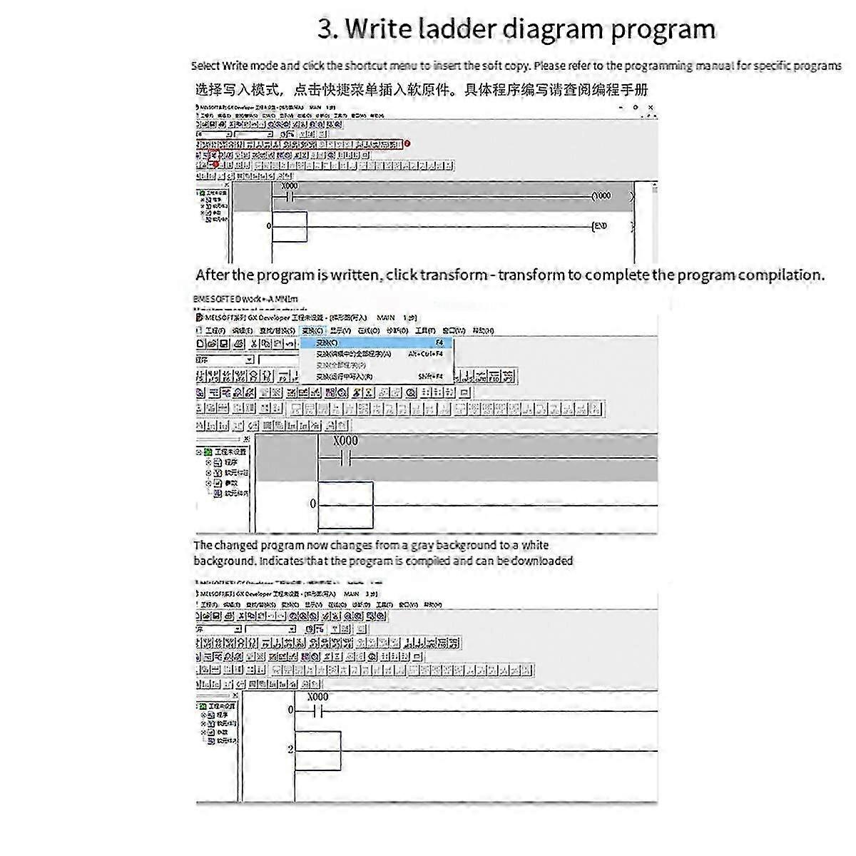 Simple Plc Module For Fx3u Delay Module 20mt 12 In 8 Out Transistor Version Module