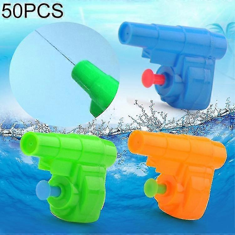 子供のための50個の水玩具、子供ビーチの海辺のためのミニウォーターガンに早く到着