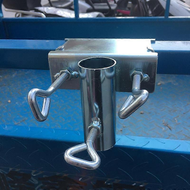 Parasol Holder For Rectangular Railings Use Adjustable Umbrella Stands