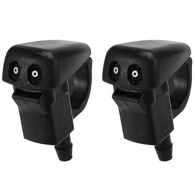 Left & Right New Windshield Washer Nozzle Sprayer Jet Lr049290 For Lr3 Lr4 Range Rover Sport 2005-2