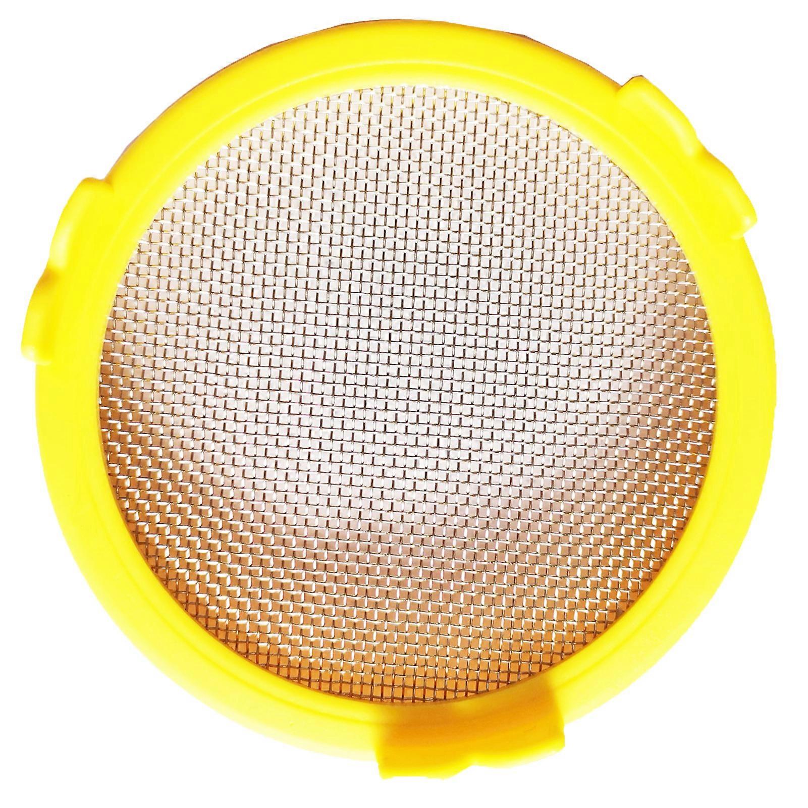 Sprouting Lid Easy to Clean Good Drainage Mason Jar Plastic Sprout Lid with Stainless Steel Screen for Household Jikaixiang