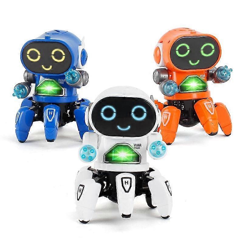 Robot Toy Intelligent Robot Mini Walking Singing Dancing Rc Robot Toys Led Light Kids Educational Toys