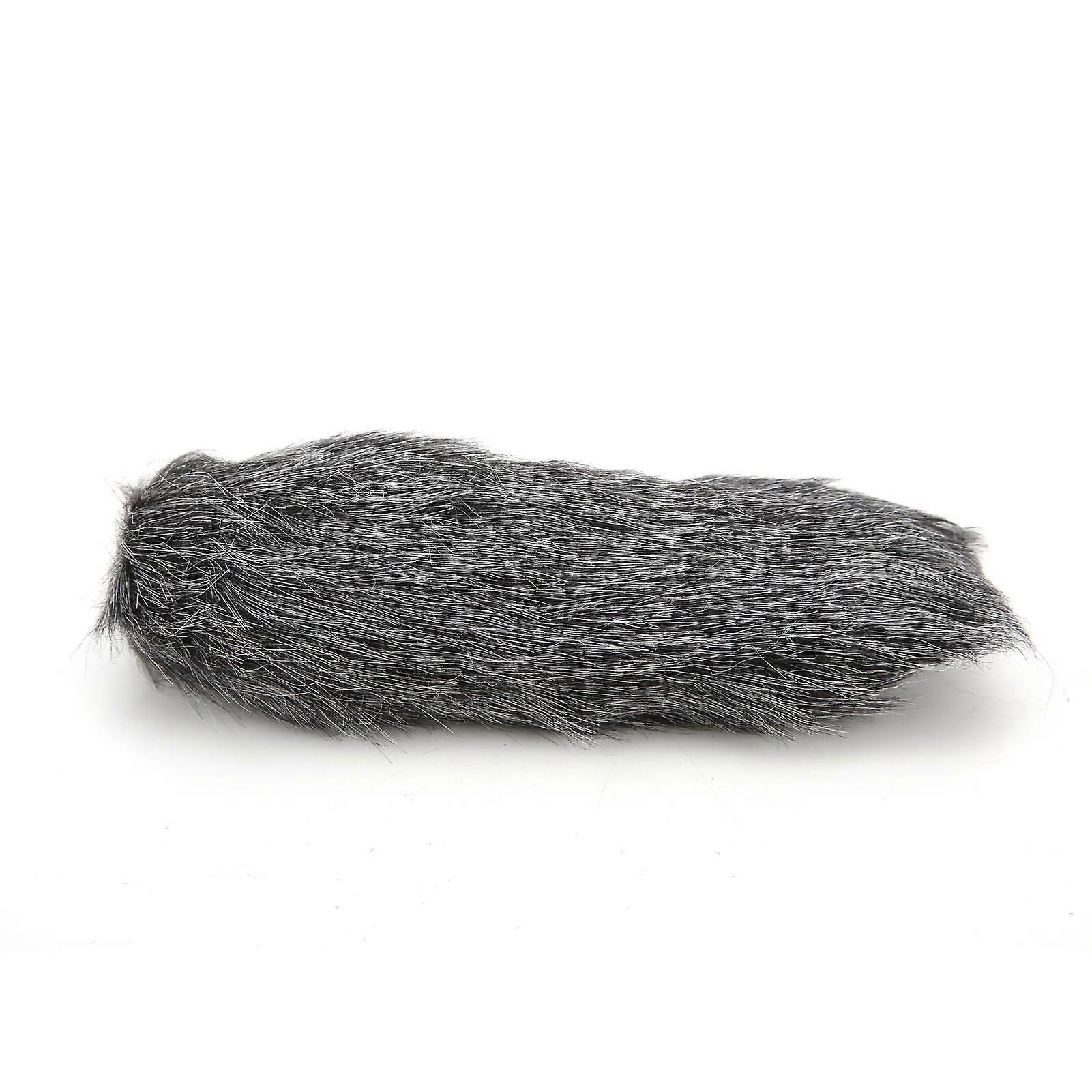 Housse de protection anti-vent pour microphone d'interview, pare-brise en fourrure pour microphone VIDEOMIC GO