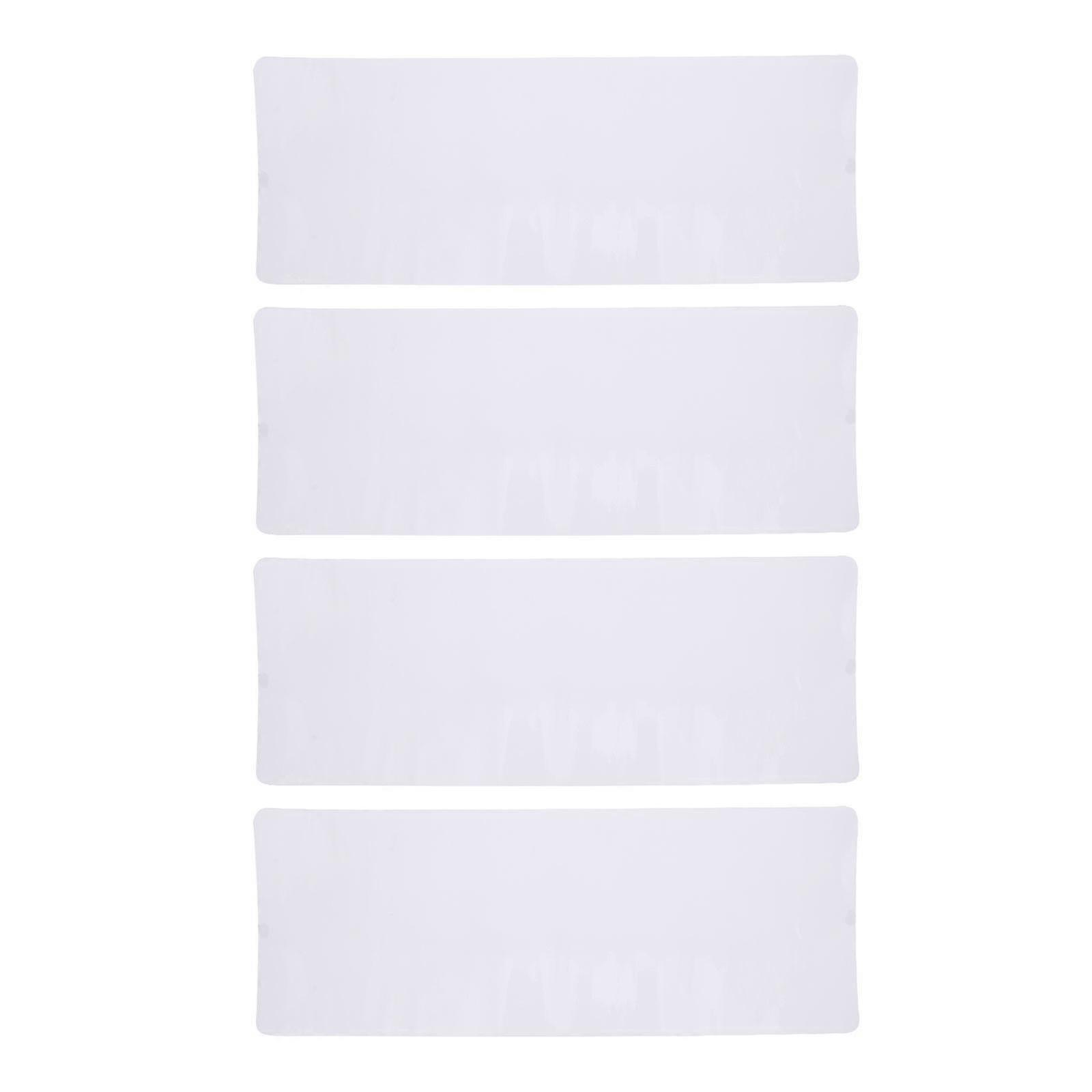 4 Sheets of Cat Scratch Furniture Protective Stickers Cat Scratch Deterrent Decal for Home