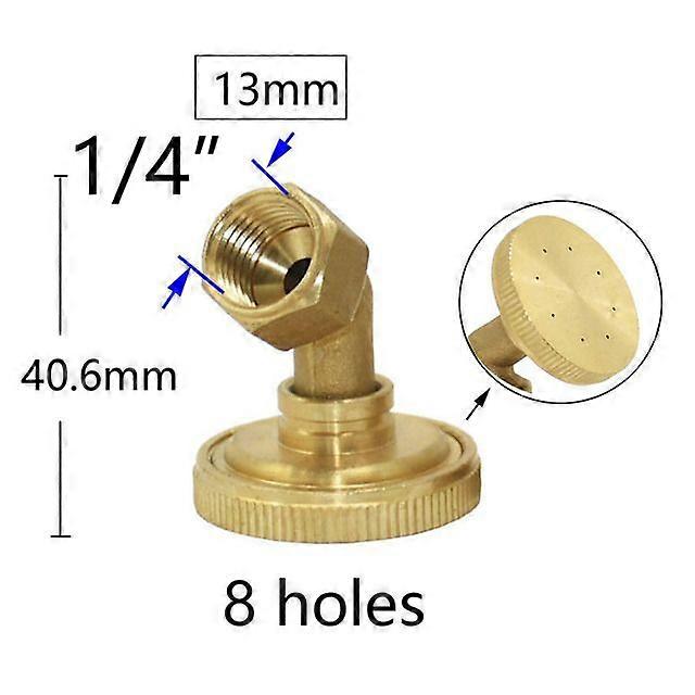 Farm Copper Atomizing Sprayer Nozzle Single/Double/Three/Four Nozzle Head Garden Lawn Irrigation Pesticide Spraying Sprinkler