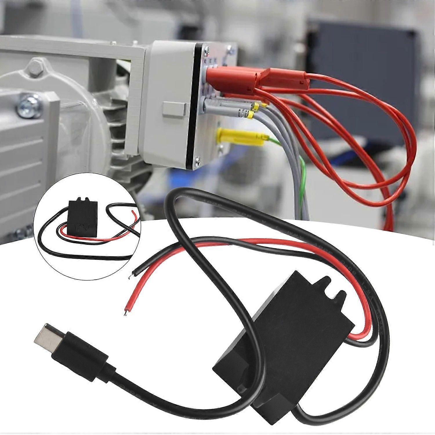 3A 12V A 5V Convertitore di Tensione Modulo Step Down Tipo C USB Impermeabile Cortocircuito Connessione Sovratemperatura