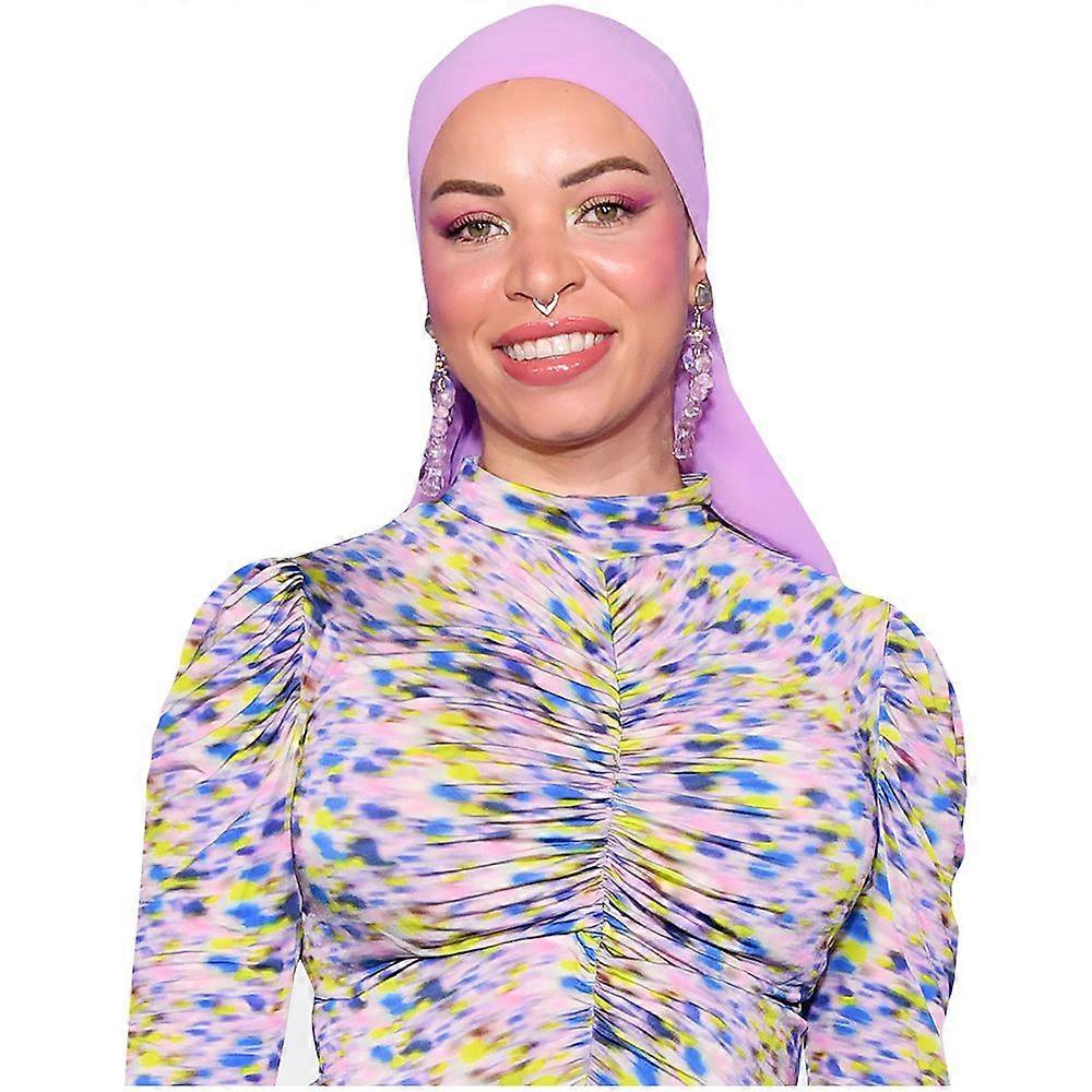 Blair Imani (Floral) Half Body Buddy Cutout