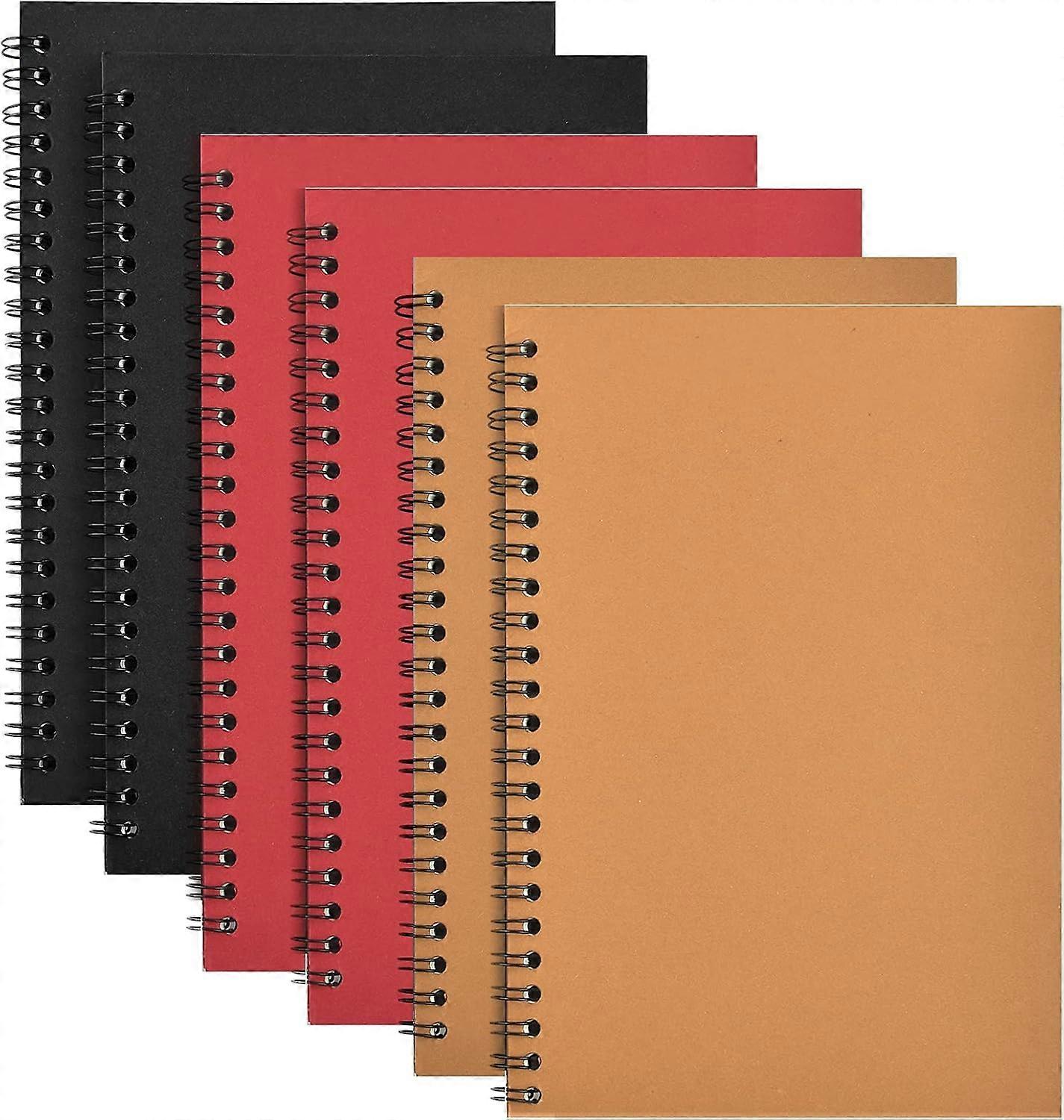 Notebook Set, Spiral Notebook, Multicolored Cover, Lined