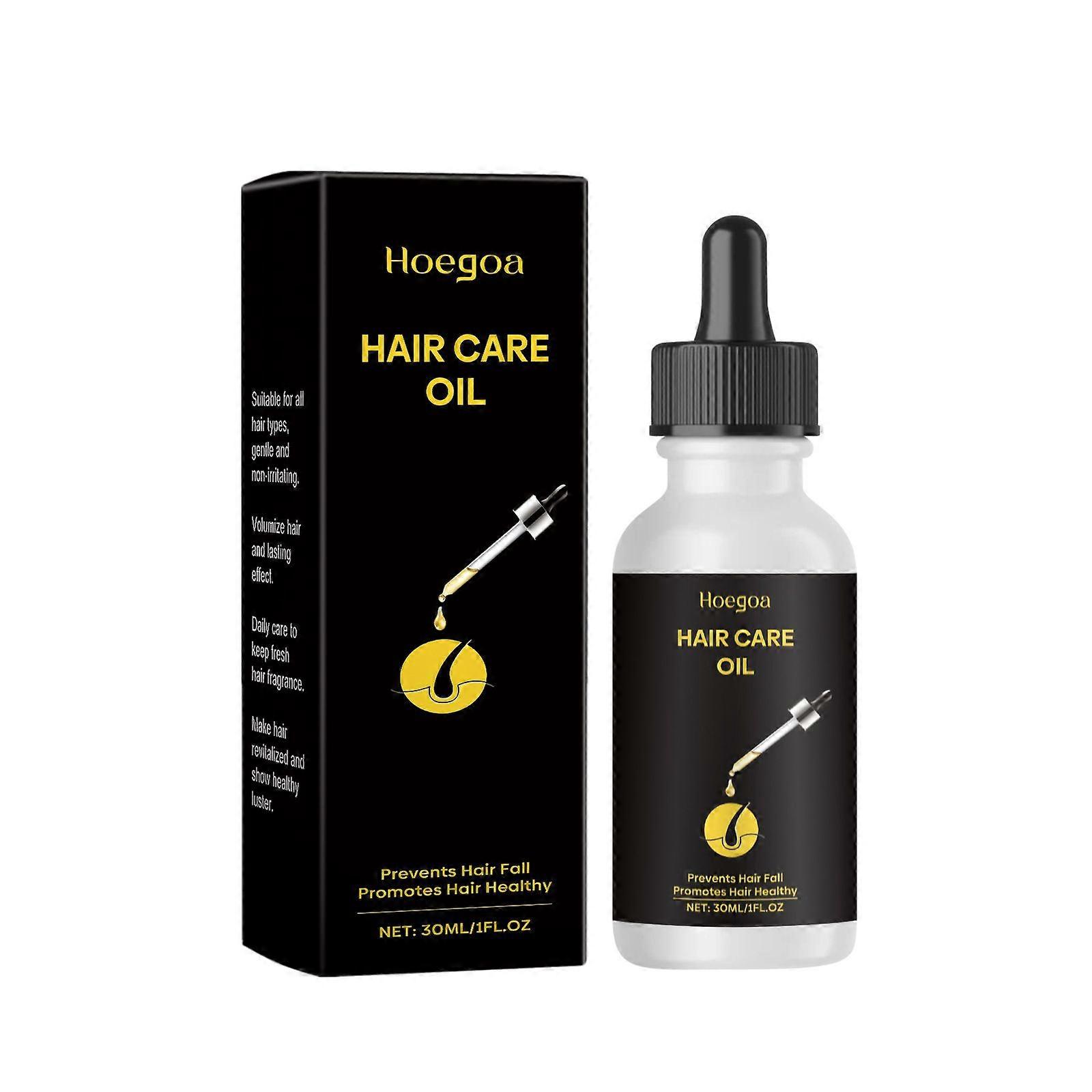 Hoegoa Cuidados com os Cabelos Óleo Essencial Nutritivo Cuidados com a Massagem Capilar Brilho Suave para Cabelos Condicionador de Cabelo Diário